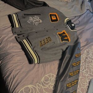 Mens Off-White Varsity Jacket